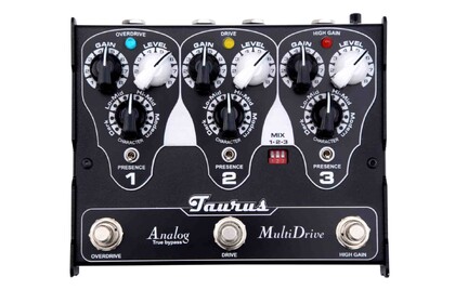 ギター Taurus Analog Guitar DRIVE Taurus Guitar Drive Classic drive Overdrive High Gain drive