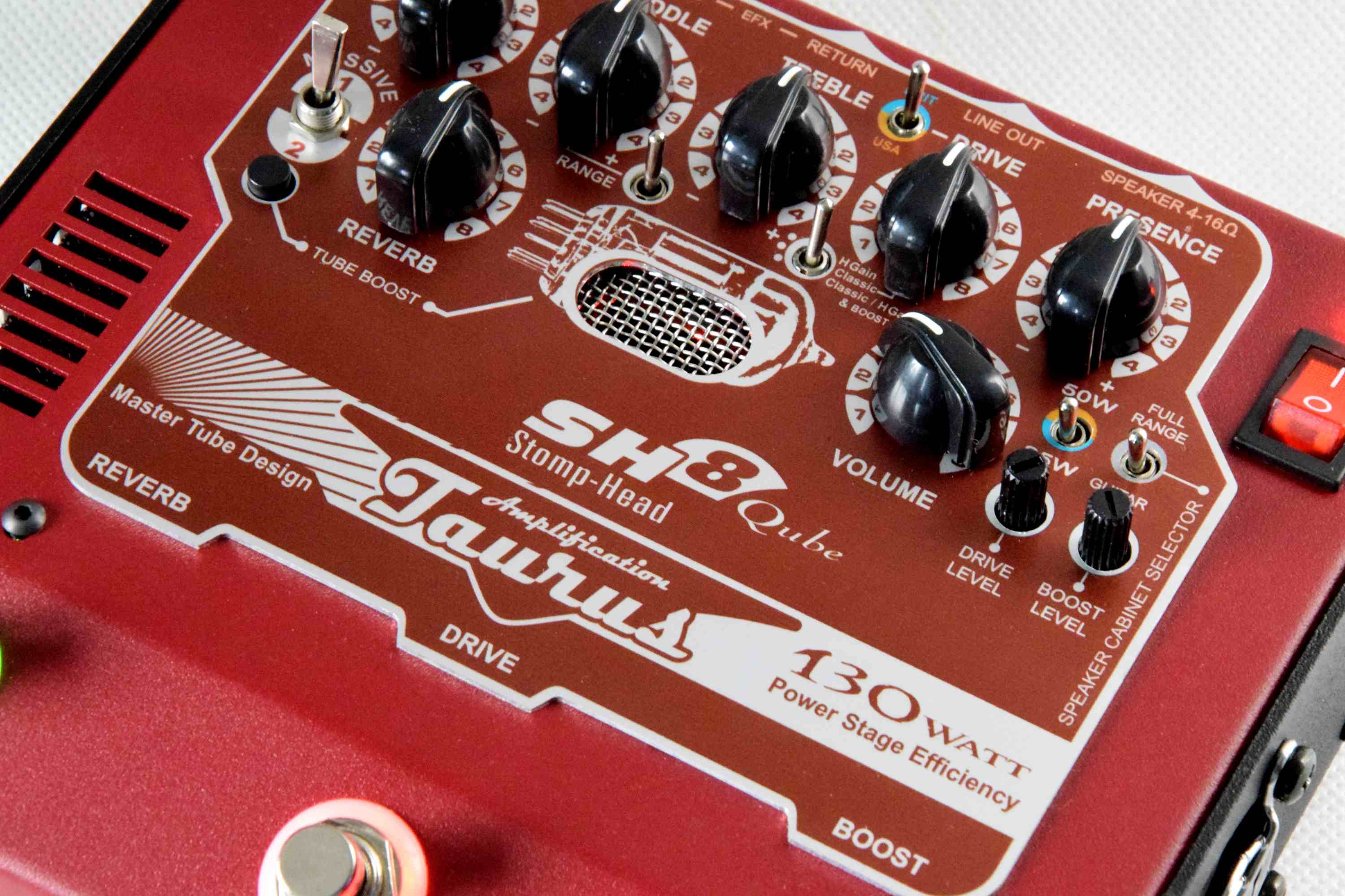 Taurus Stomp Head SH8 Qube, Floor guitar amplifier